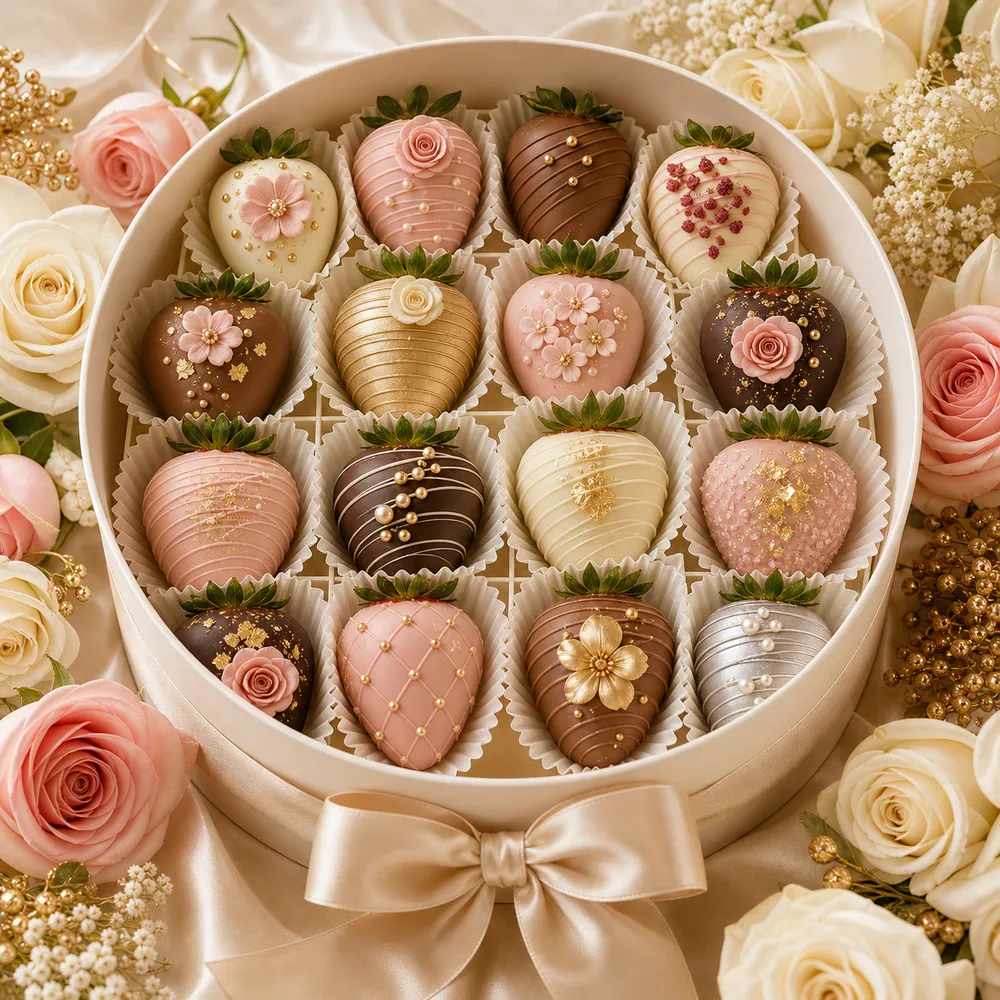 16 Erdbeeren