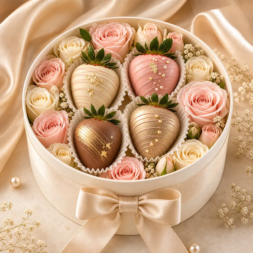 4 Erdbeeren
